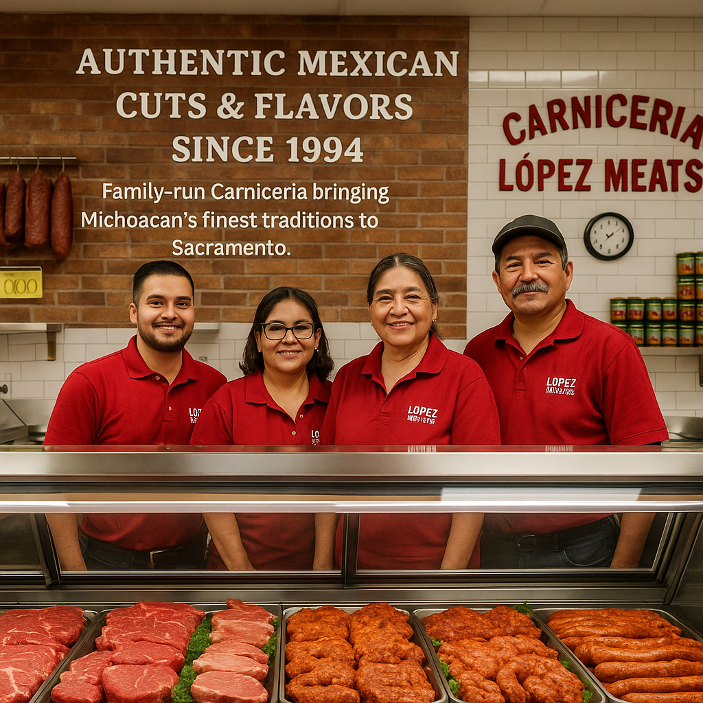 Fresh meats and ingredients at Carnicería Lopez